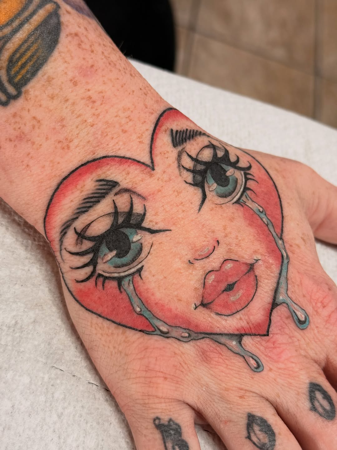 Tattoo by @ladycausemaker — new_school