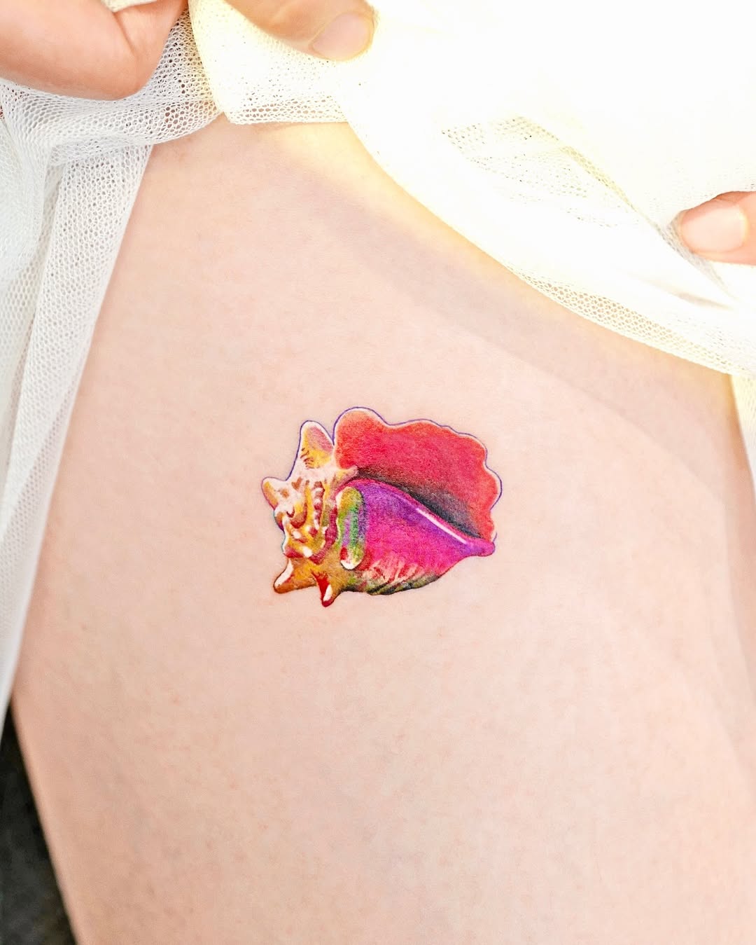 Tattoo by @himi.tattoo โ realism, watercolor