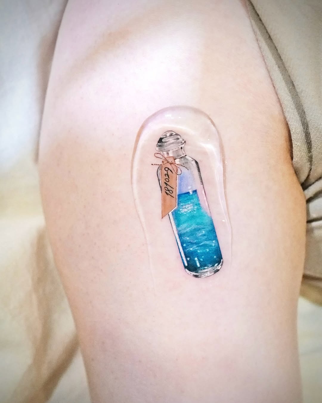 Tattoo by @himi.tattoo โ realism, watercolor