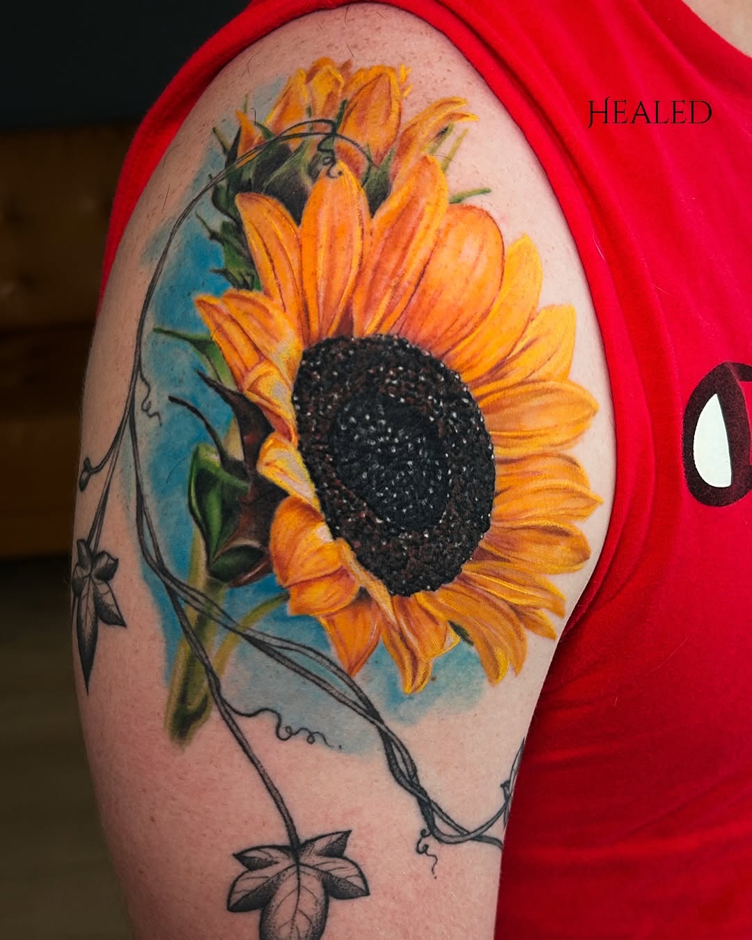 Tattoo by @surgegrey — realism, color