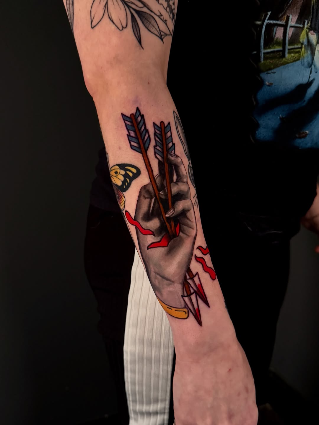 Tattoo by @tit_tats — black_and_grey