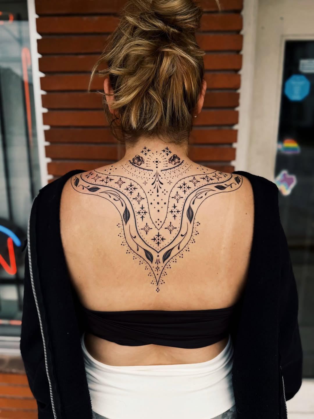 Tattoo by @amandahowtattoo — fine_line, dotwork