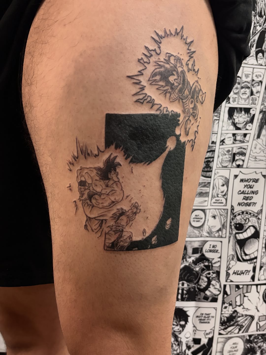 Tattoo by @ruoktattoo — illustrative, black_and_grey