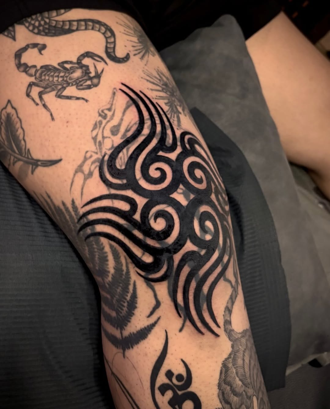Tattoo by @joe.blackmamba — tribal, blackwork