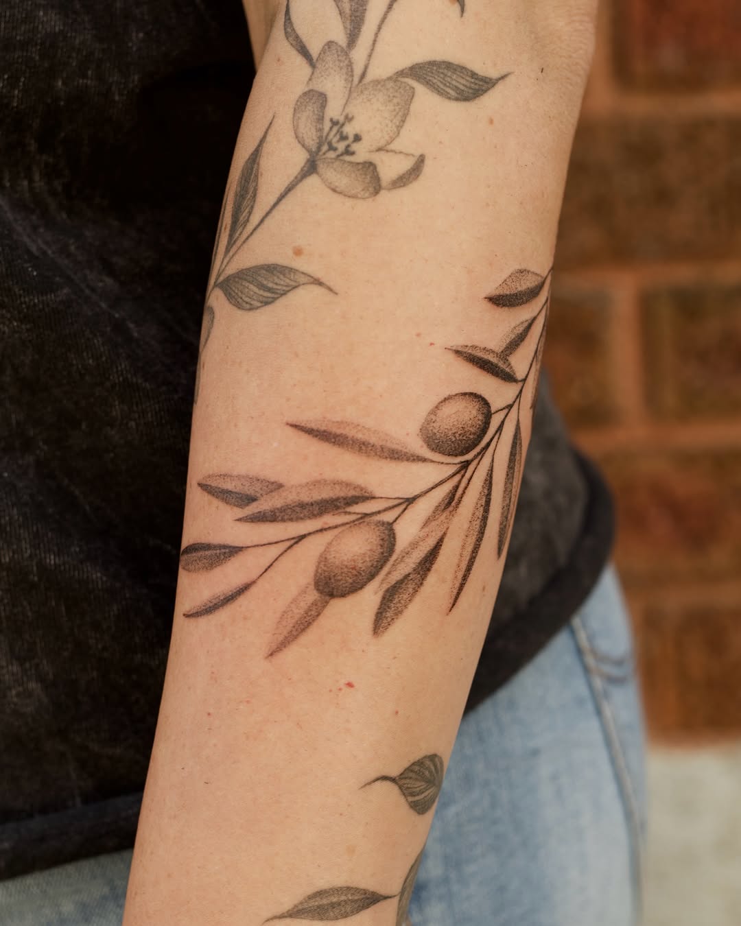 Tattoo by @kevinrotramel — dotwork