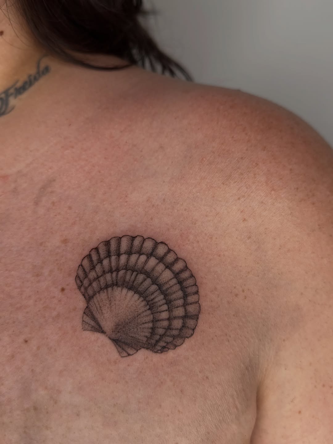 Tattoo by @sadiespadess — dotwork