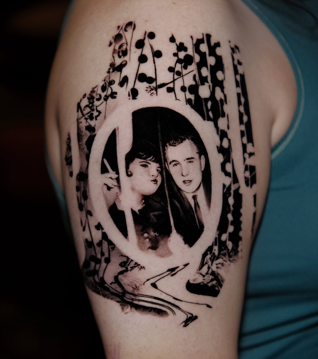 Tattoo by @maksim_patrick — black_and_grey