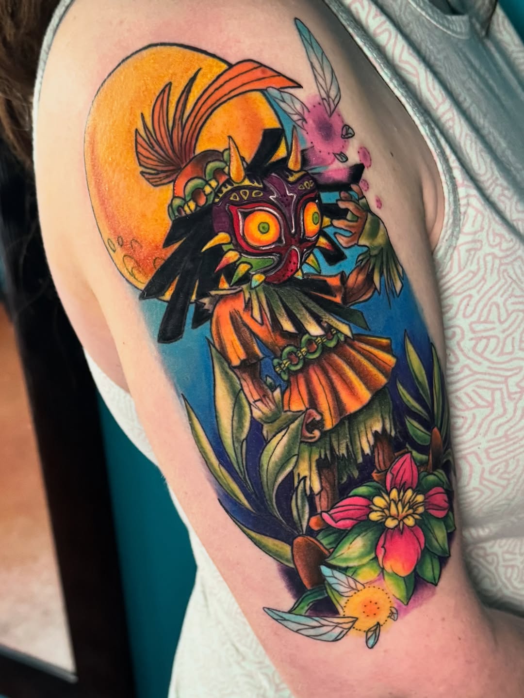 Tattoo by @breazyduzit — anime
