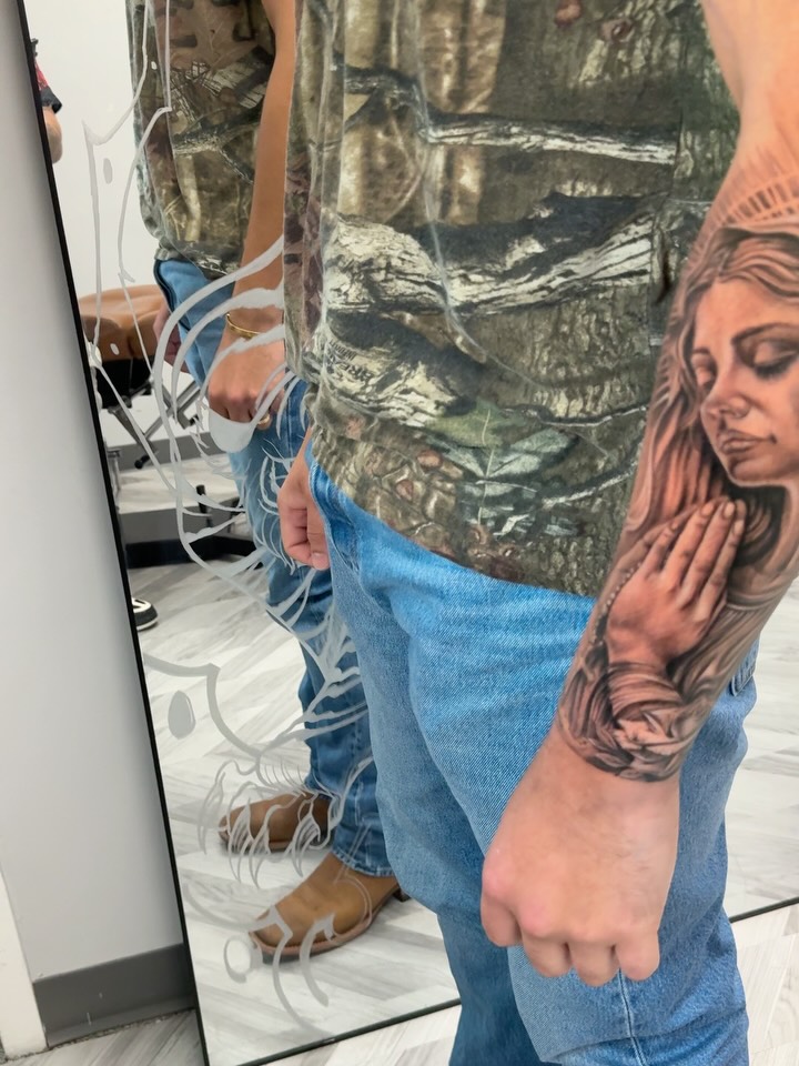 Tattoo by @tattooforero — realism, black_and_grey
