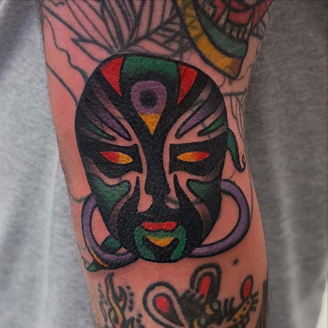 Tattoo by @jaredallentattoos — illustrative, new_school