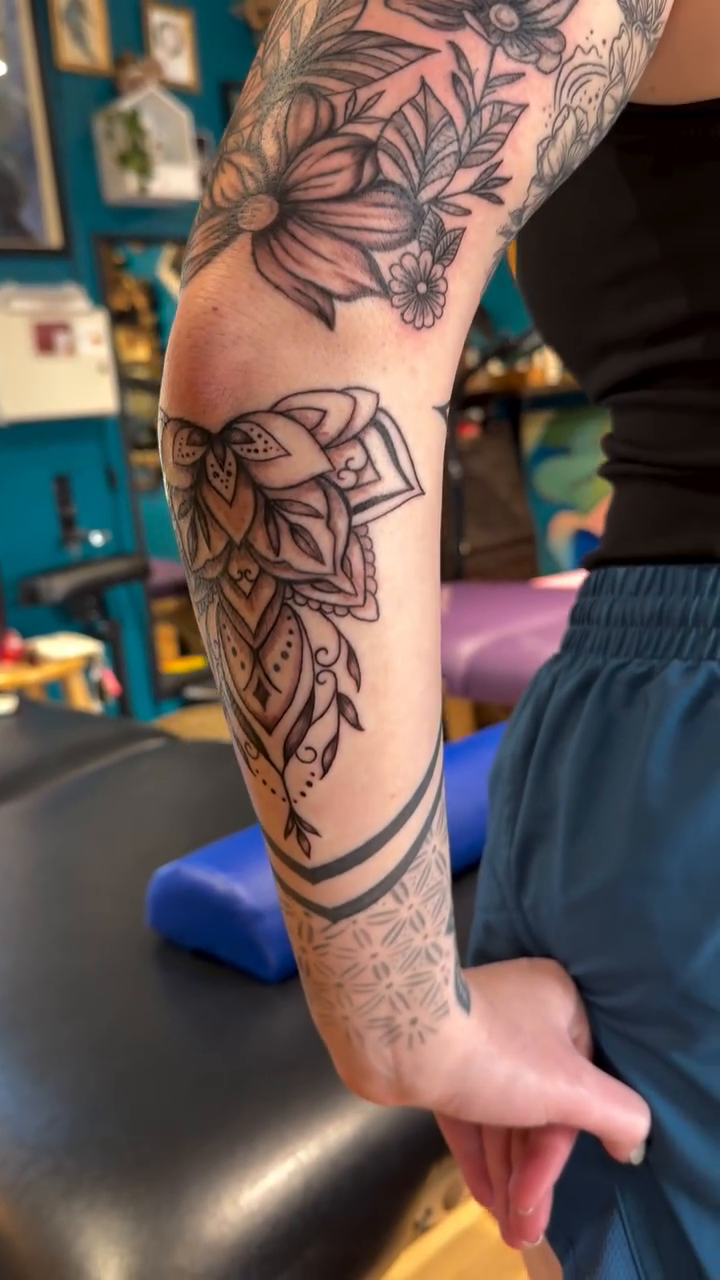 Tattoo by @heatherbroe — fine_line, geometric