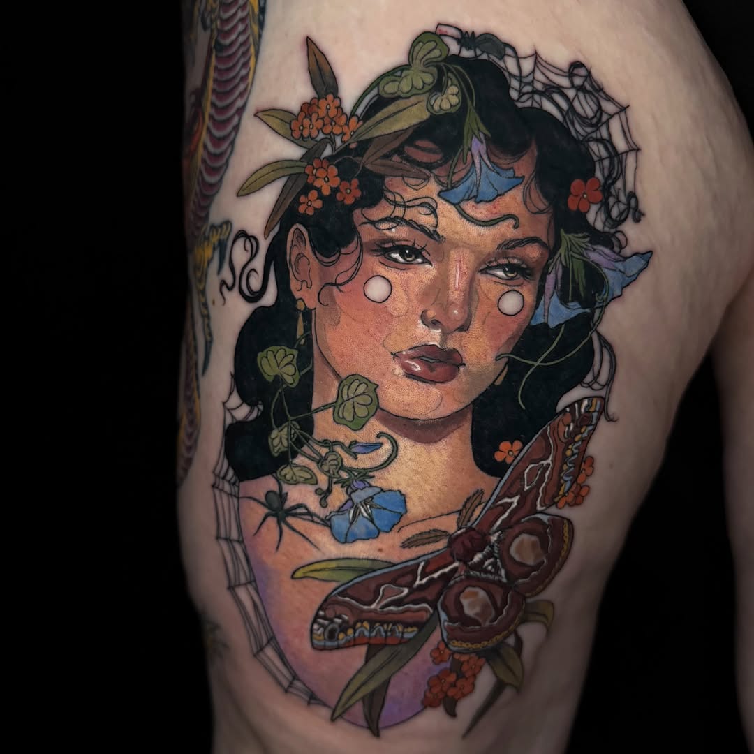 Tattoo by @pigeontattooing — realism