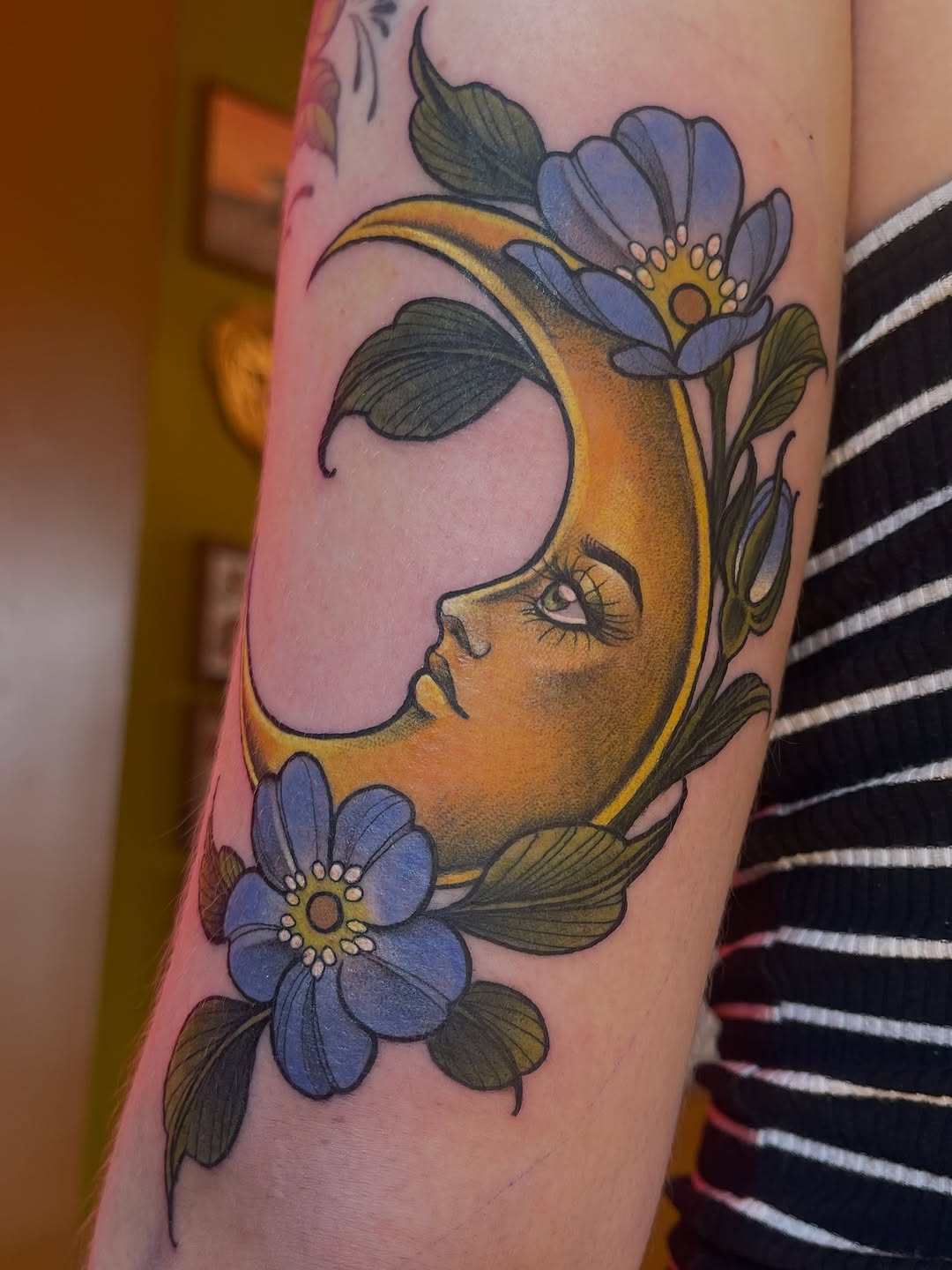 Tattoo by @charlotte.e.tattoos — neo_traditional, black_and_grey