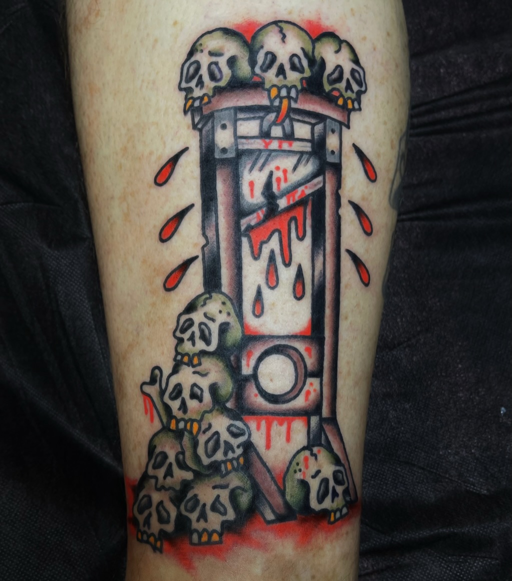 Tattoo by @druid.bl00d.tattoo — american_traditional, black_and_grey