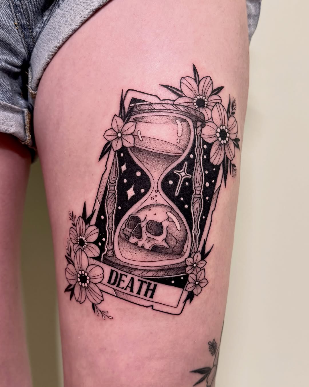 Tattoo by @inkofeden — black_and_grey