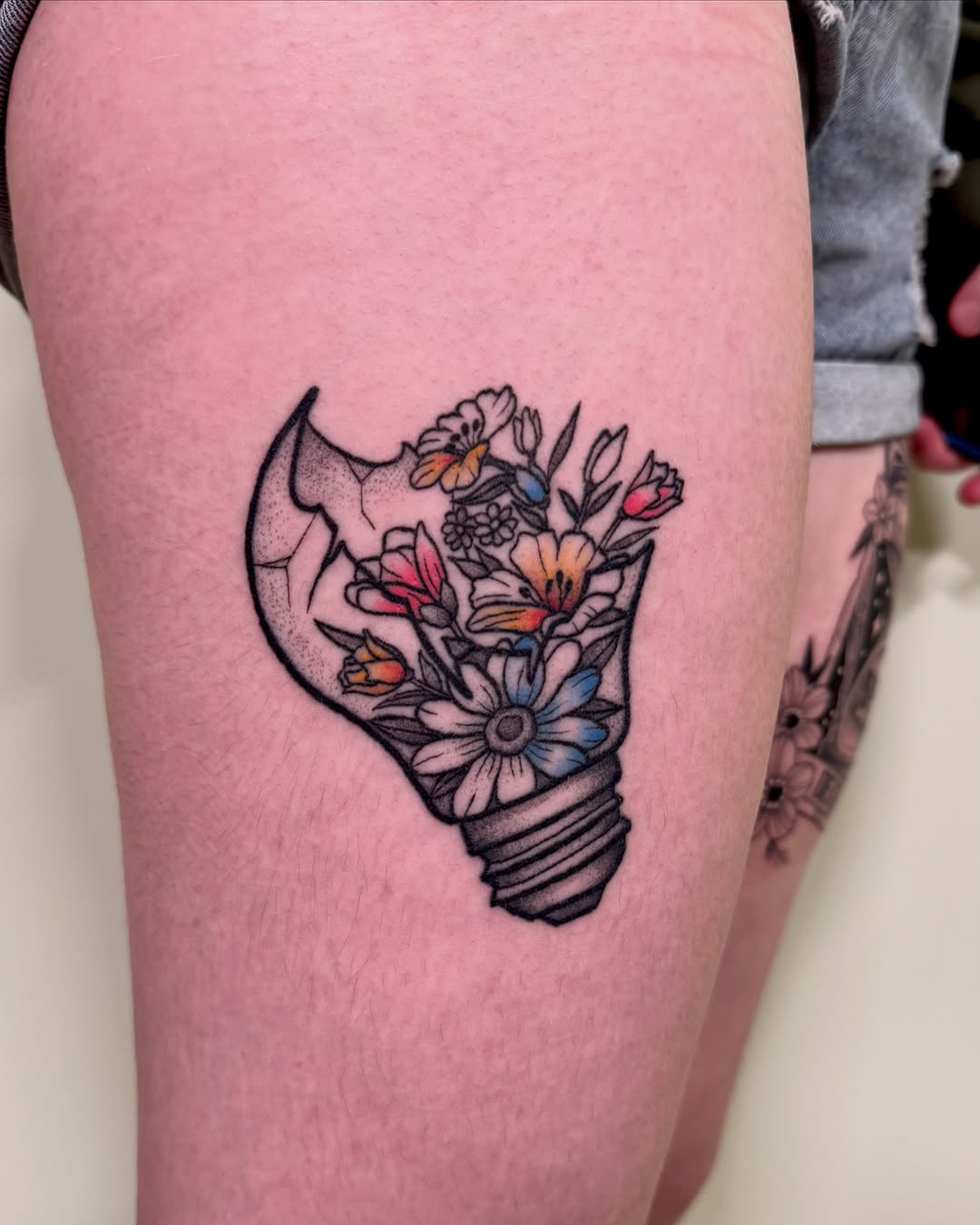 Tattoo by @inkofeden — watercolor