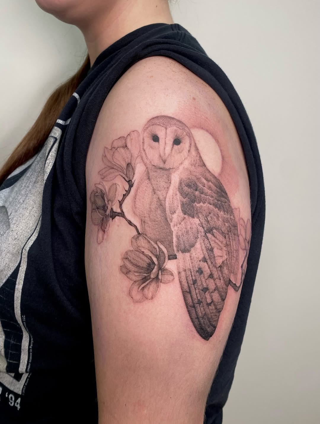 Tattoo by @alexaviolet.ink — realism, black_and_grey