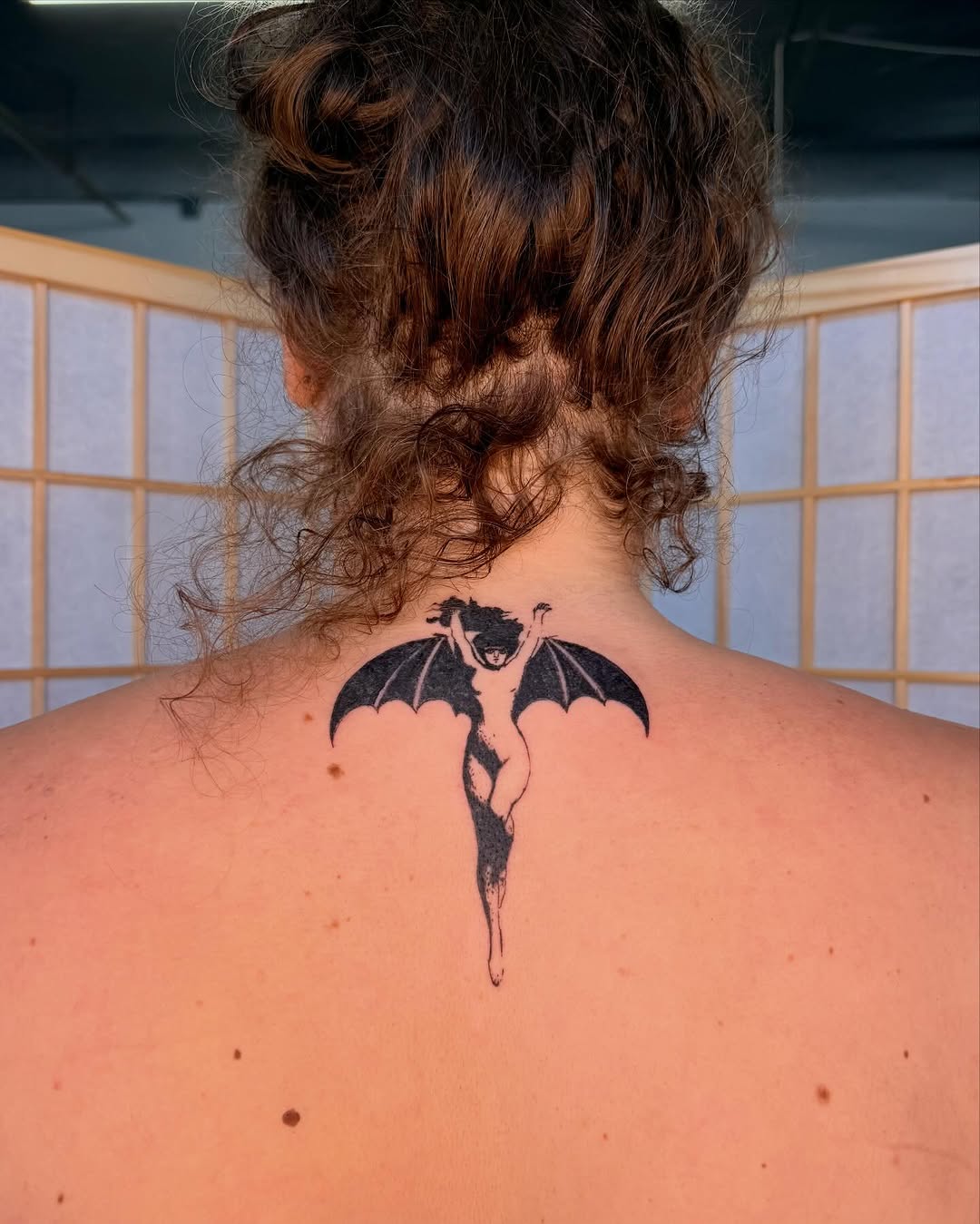 Tattoo by @slendels โ blackwork