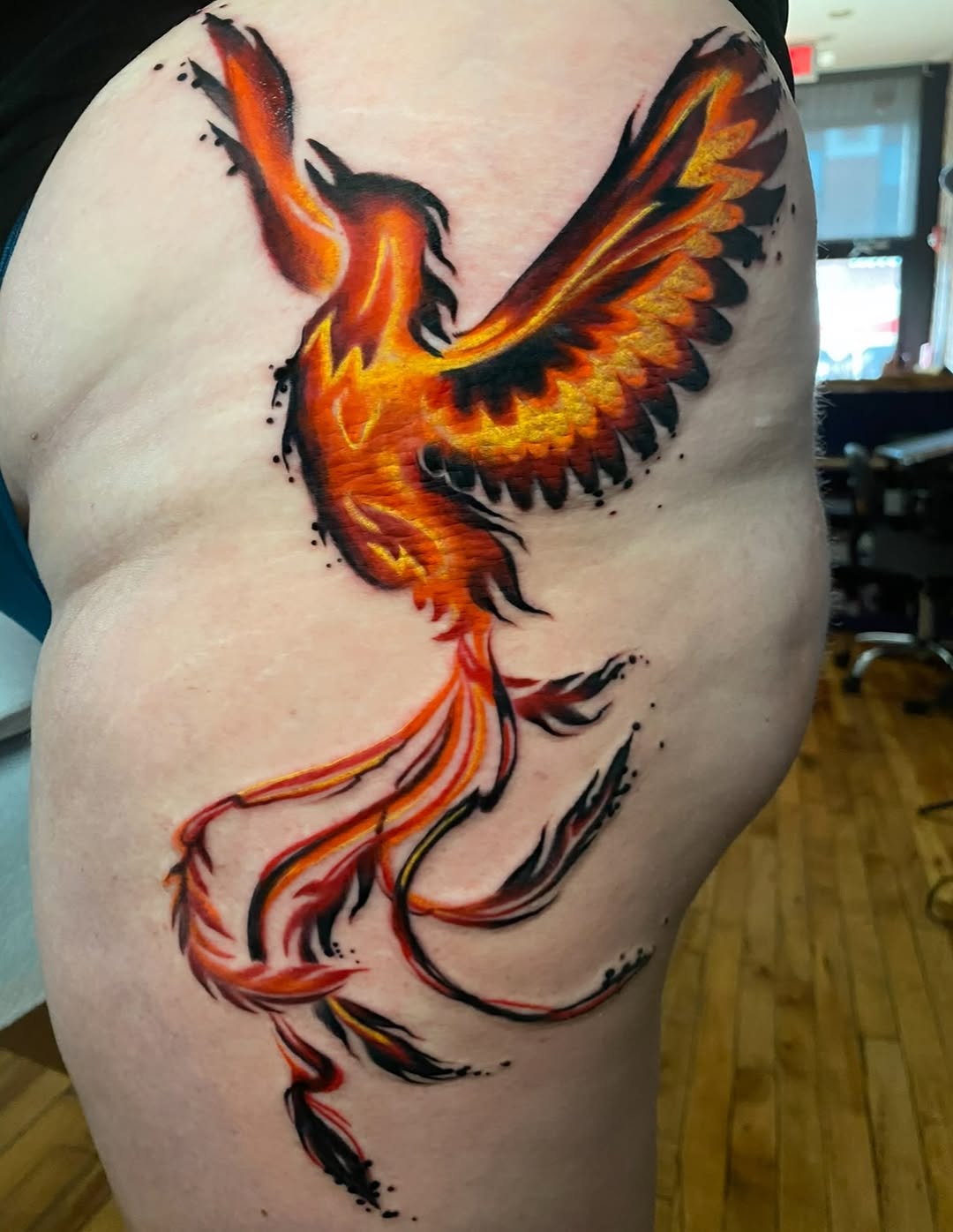 Tattoo by @tattoo_meagan — watercolor