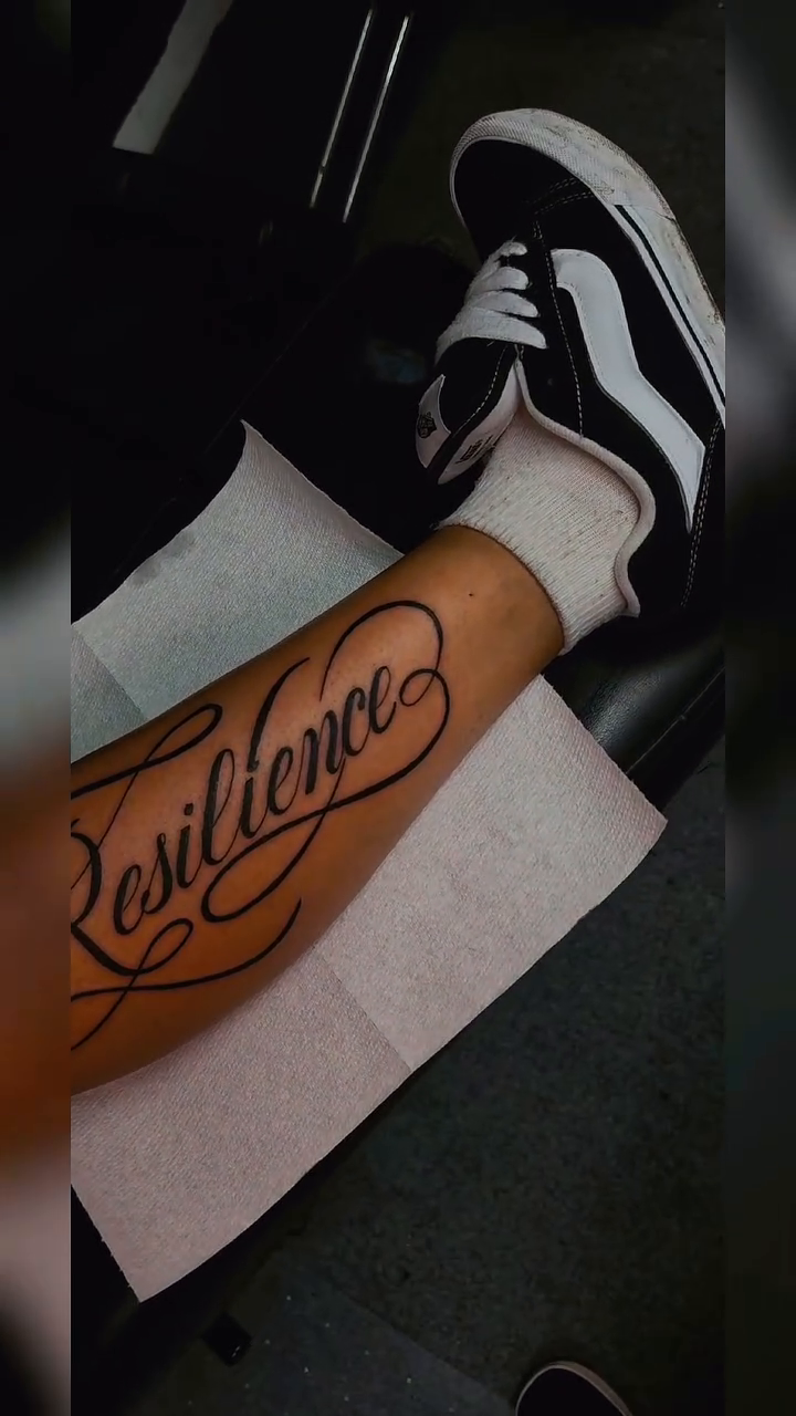 Tattoo by @tattokai2324 — lettering_script, fine_line