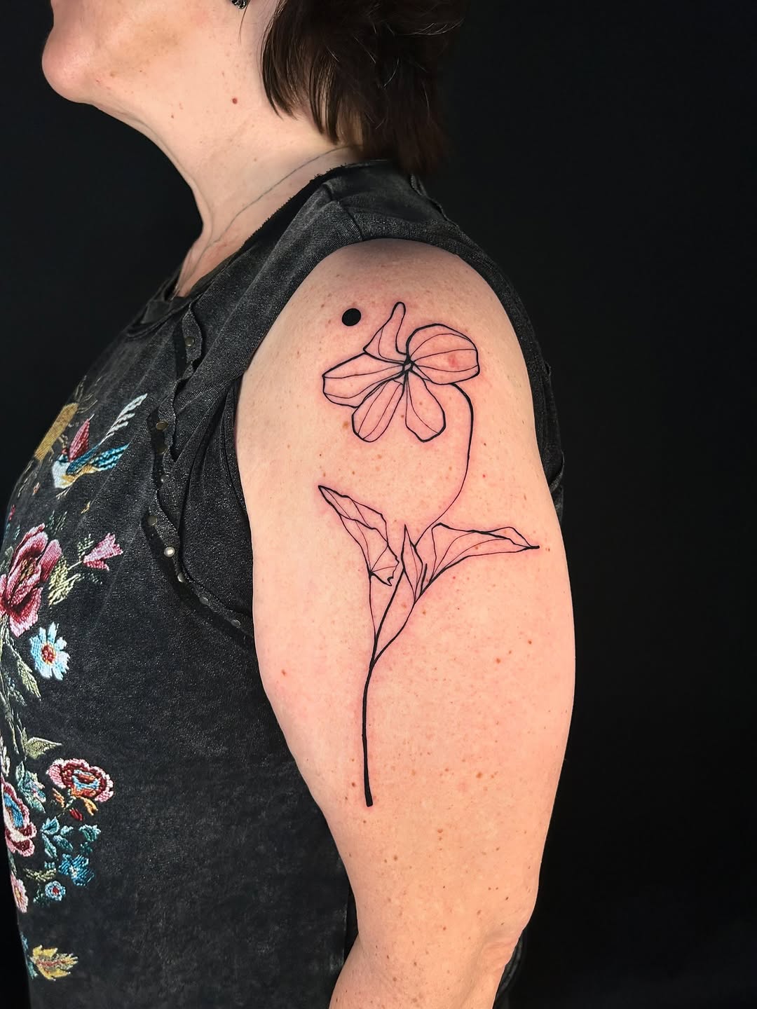 Tattoo by @laurabochet_tattoo — fine_line, minimalist