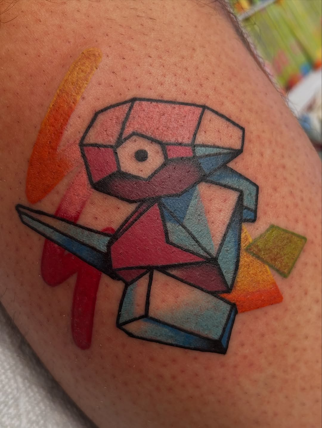 Tattoo by @paintingtattoos — illustrative, geometric