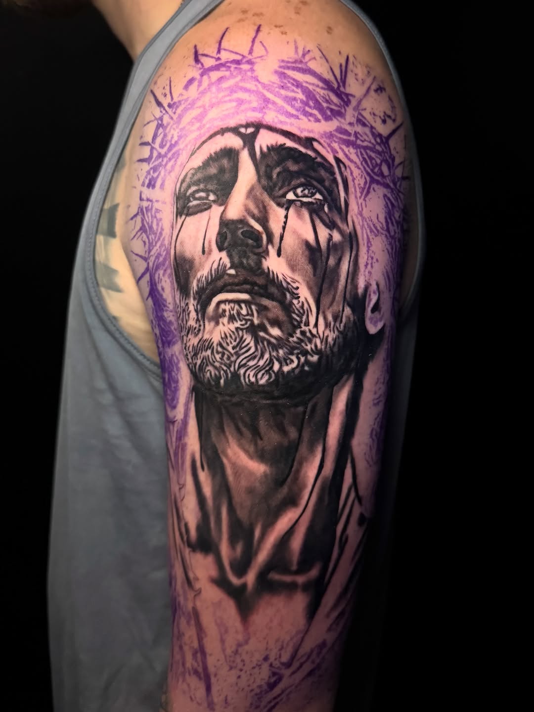 Tattoo by @treyparsonsart — realism, black_and_grey