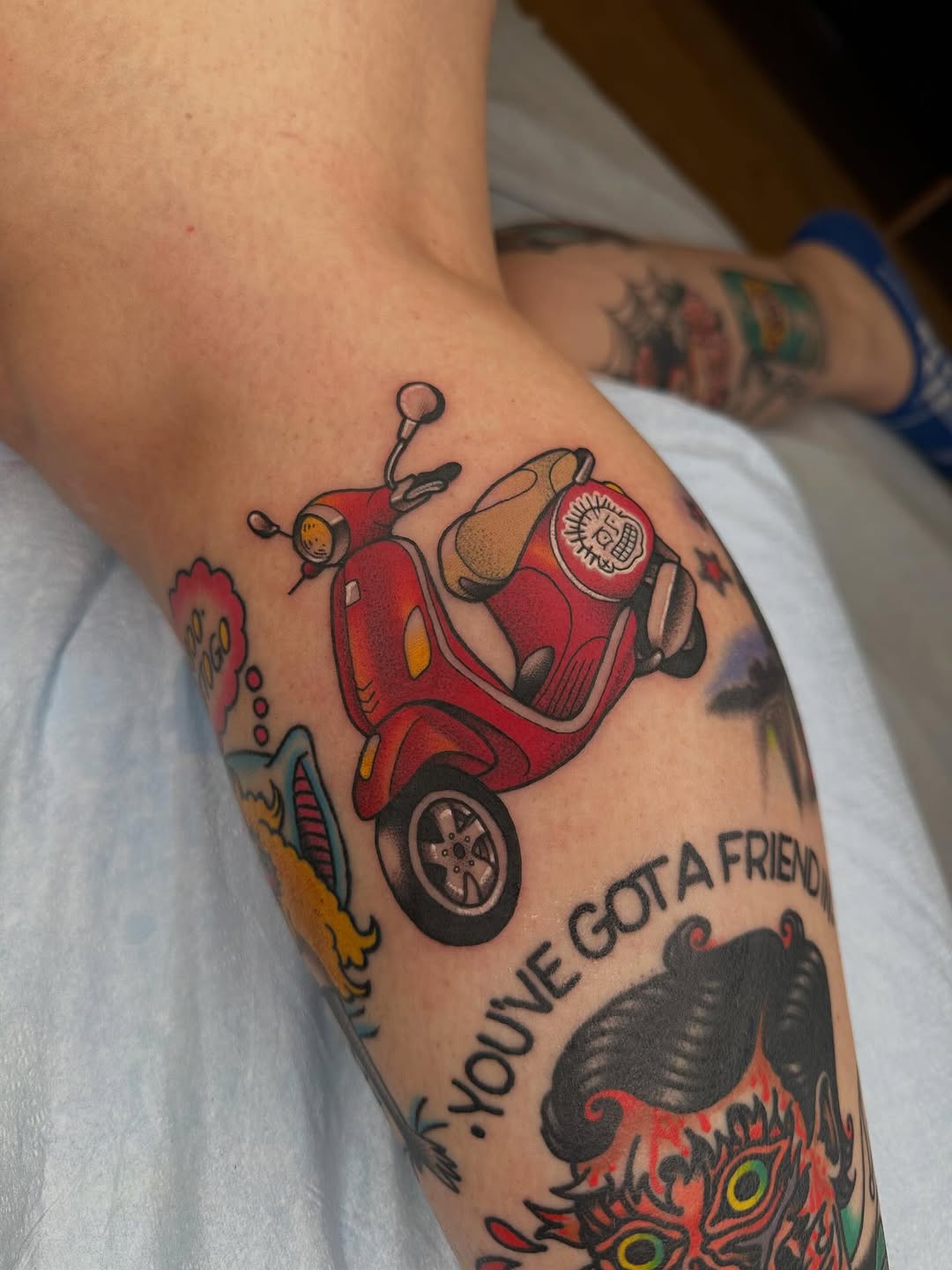 Tattoo by @mandyfostertattoos — american_traditional, illustrative