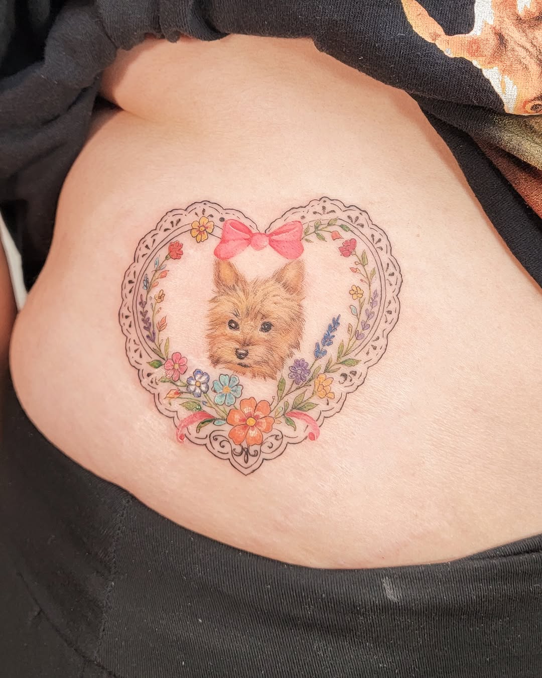 Tattoo by @koko.inker.houston β realism, fine_line