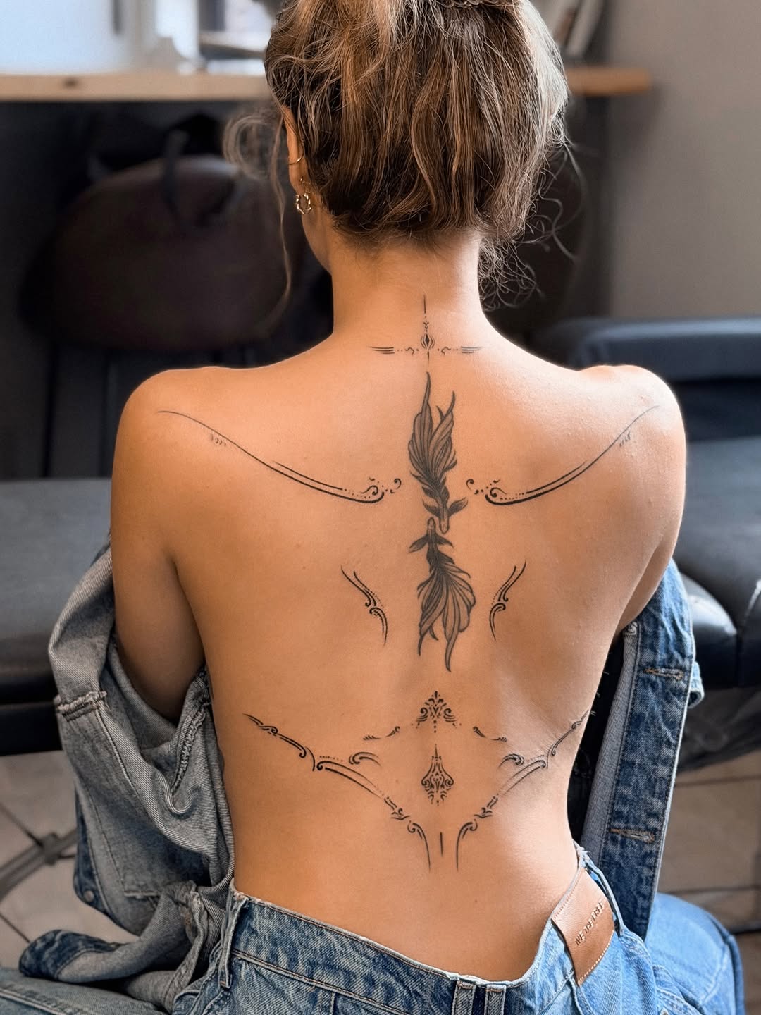 Tattoo by @tattoo_hazzard — fine_line, ornamental
