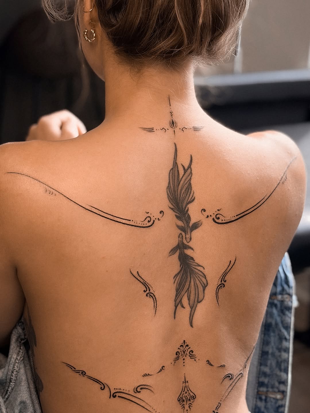 Tattoo by @tattoo_hazzard — fine_line, ornamental