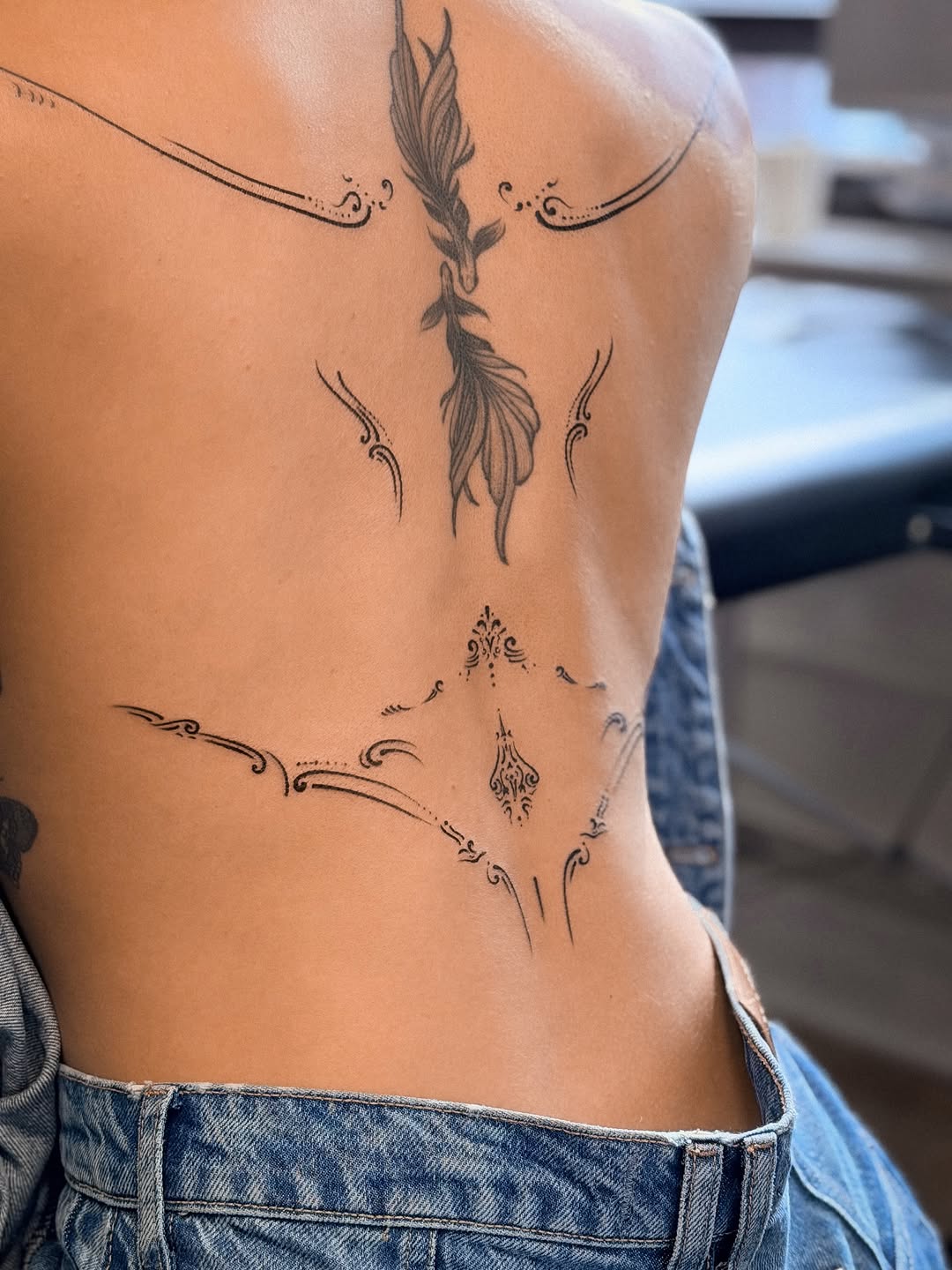 Tattoo by @tattoo_hazzard — fine_line, ornamental