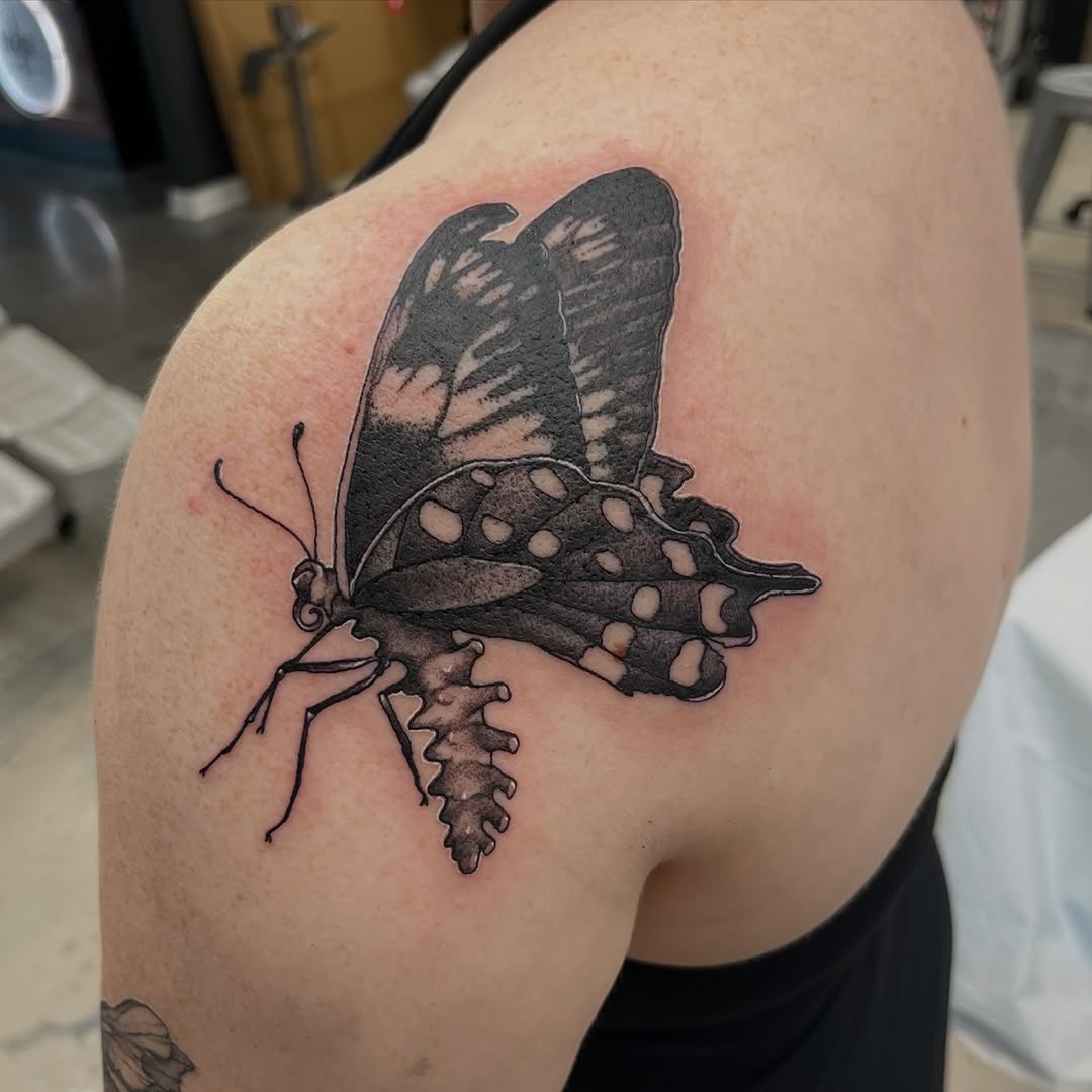 Tattoo by @ghost_world_studios — black_and_grey, realism