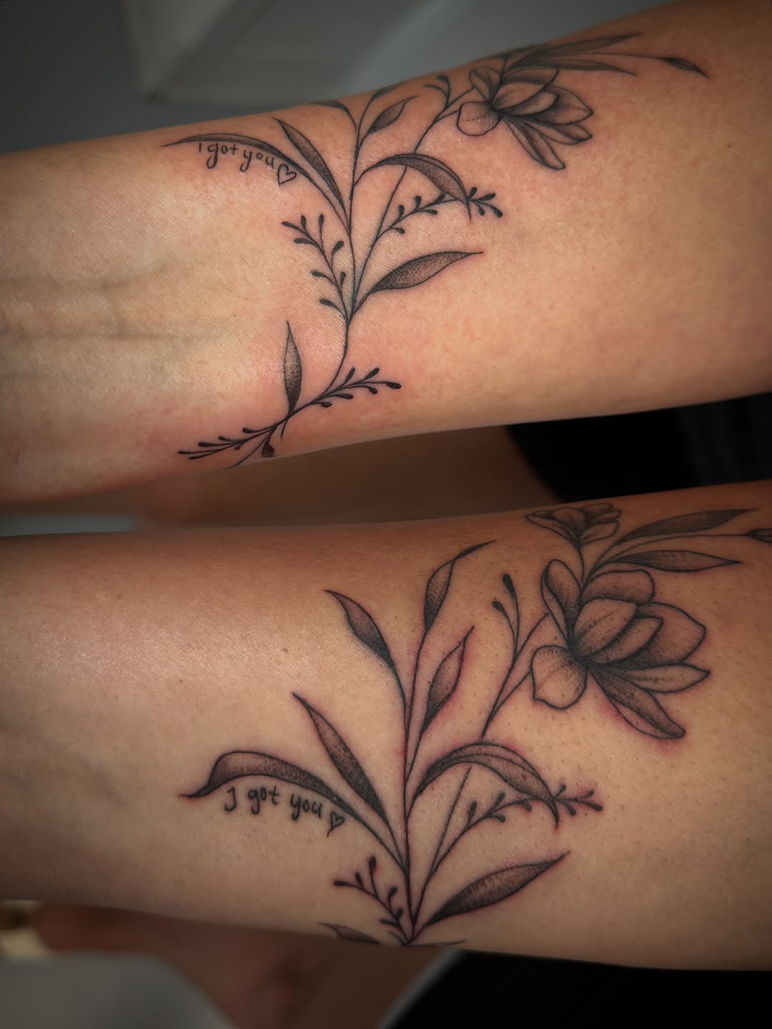 Tattoo by @llanotattooart — fine_line, lettering_script