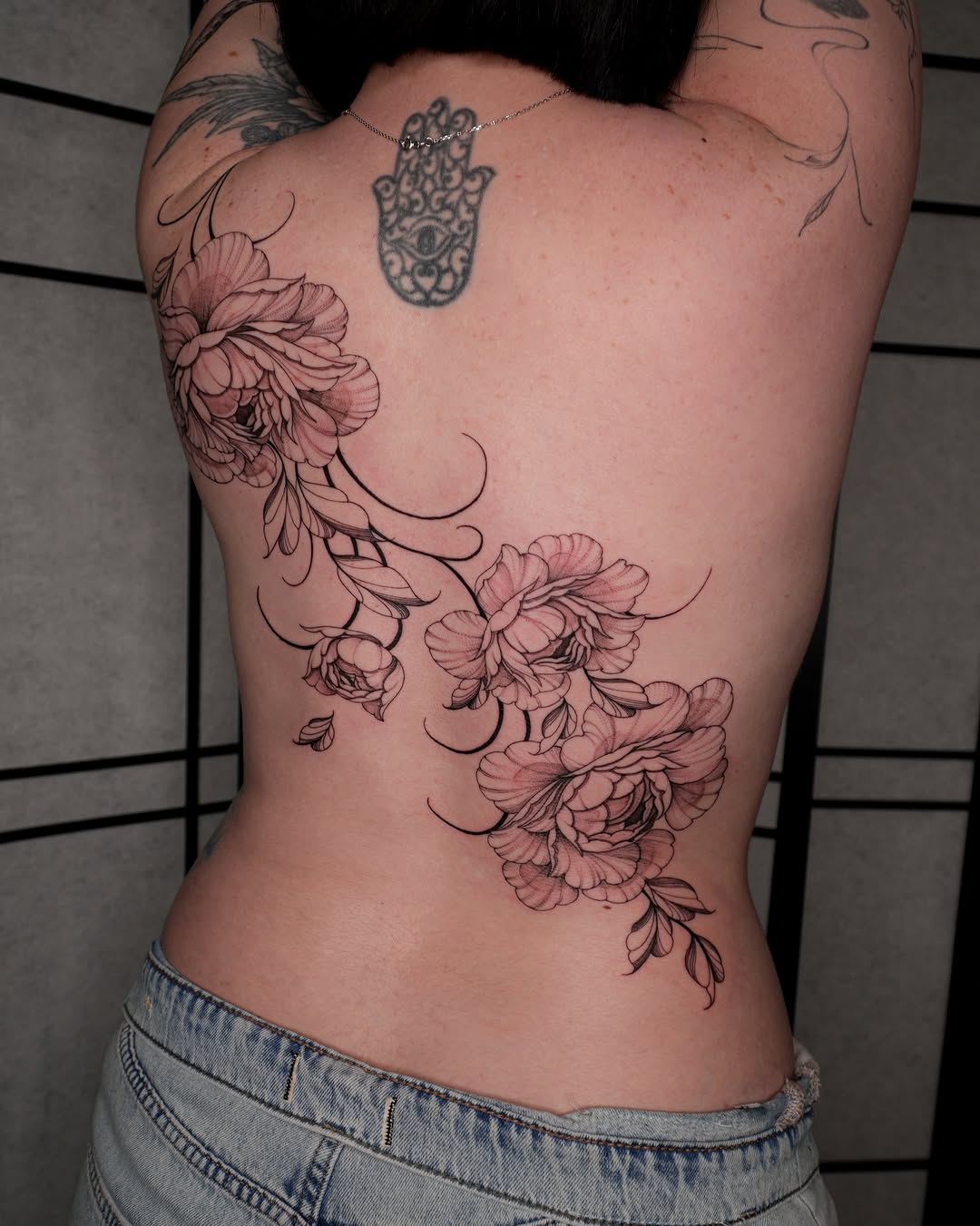 Tattoo by @lovergirltattoos_ — black_and_grey