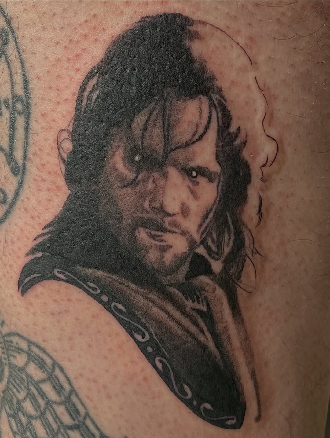 Tattoo by @james.needle — realism, black_and_grey