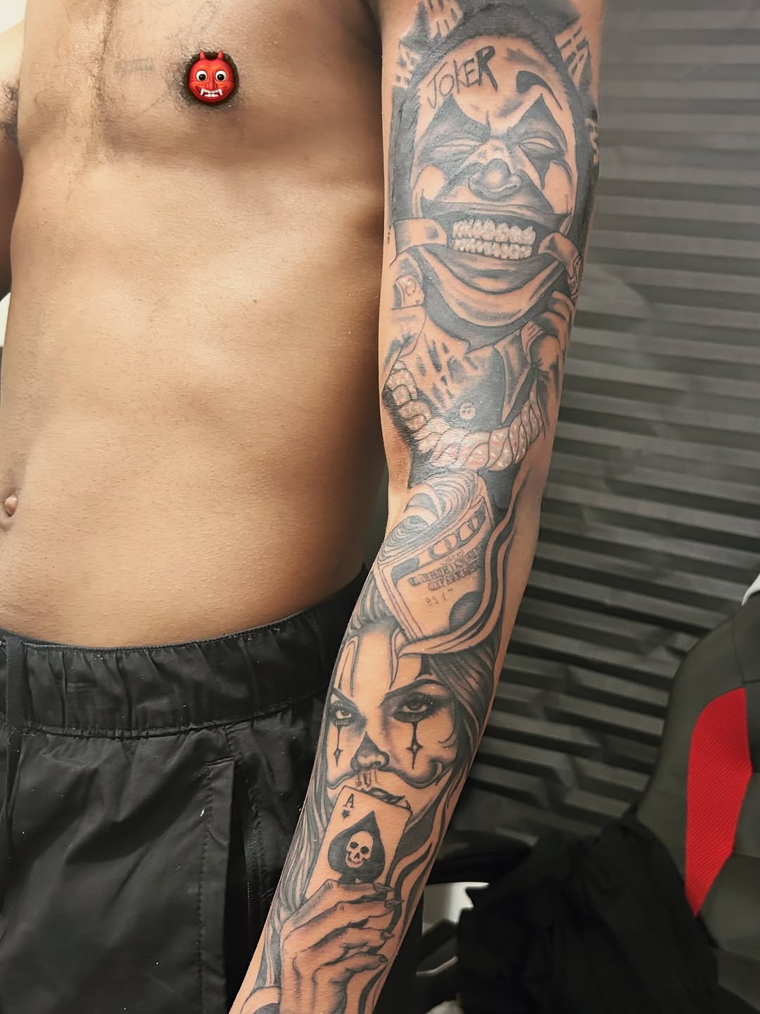 Tattoo by @delitotattoos — black_and_grey