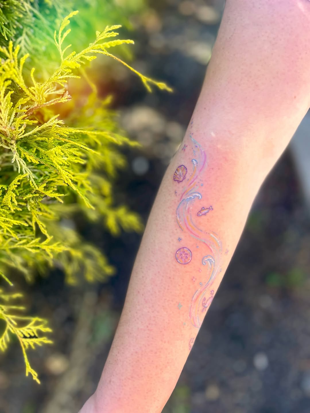 Tattoo by @alyxmakes.art — fine_line, illustrative