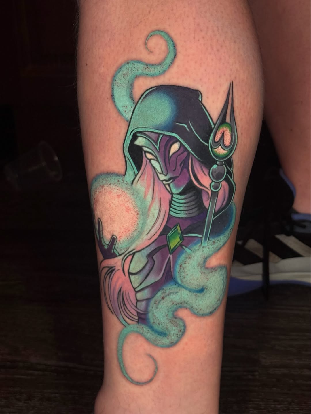 Tattoo by @mirkwood.ink — illustrative, new_school