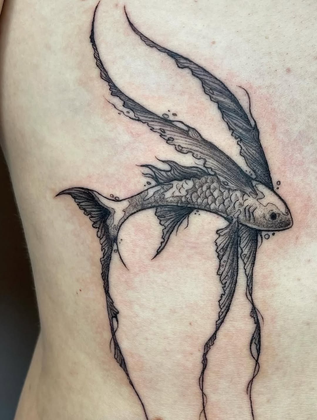Tattoo by @bluprinttattoo โ blackwork