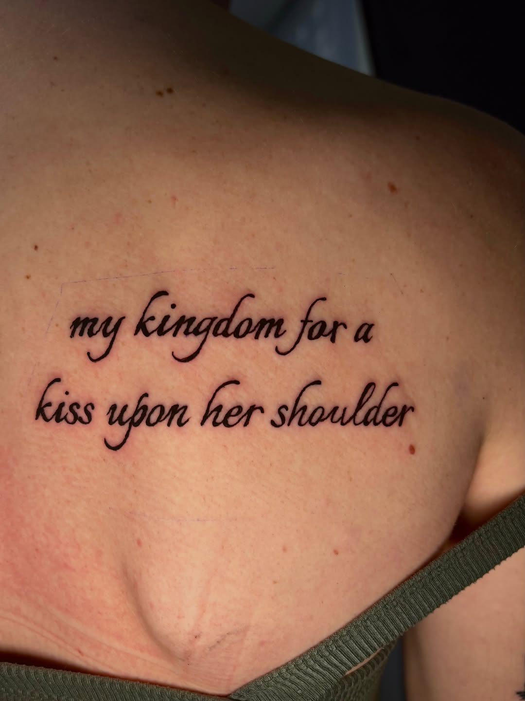 Tattoo by @babypunktattoos β lettering_script, fine_line