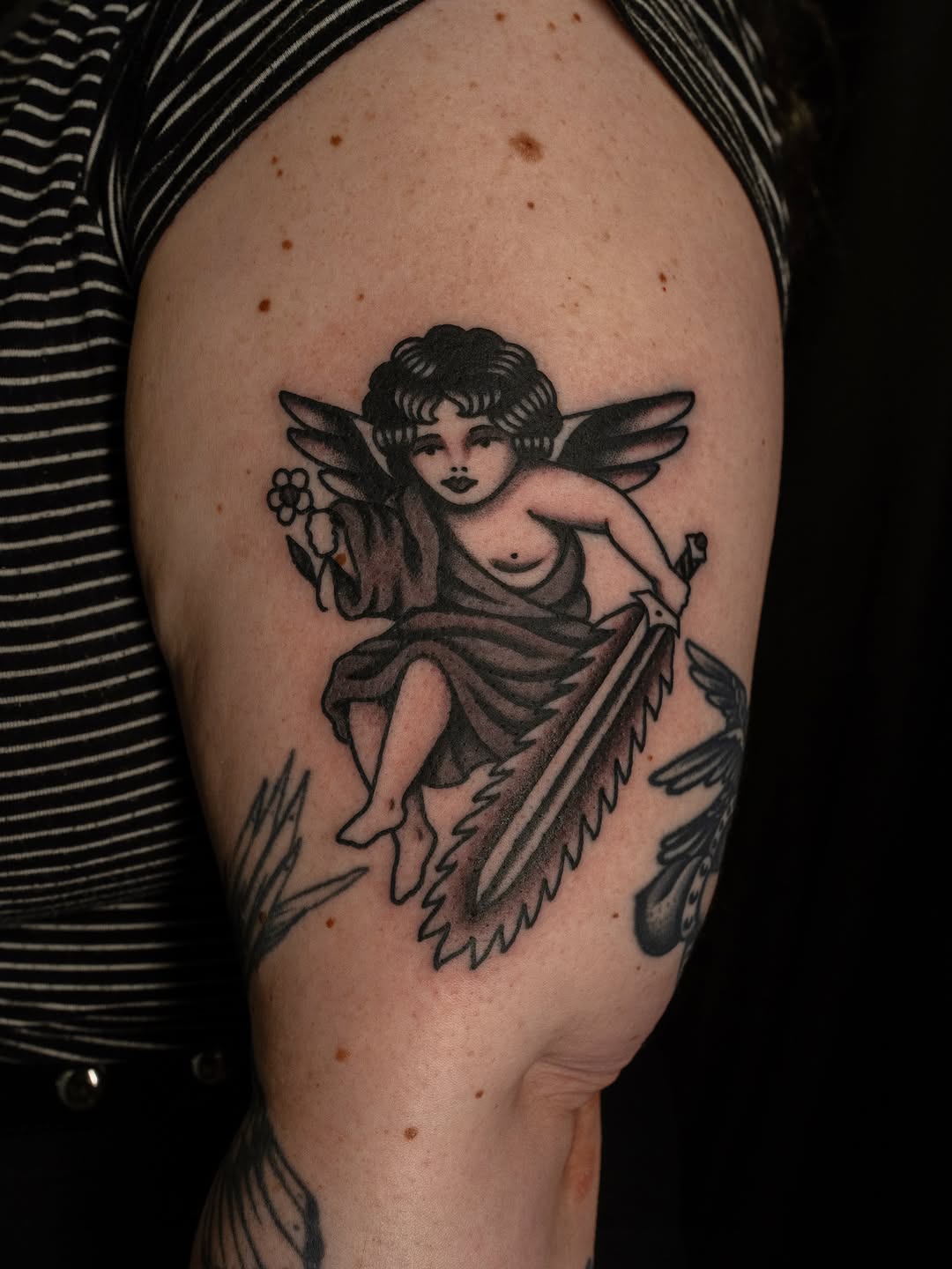 Tattoo by @adamjacksontattoos — american_traditional