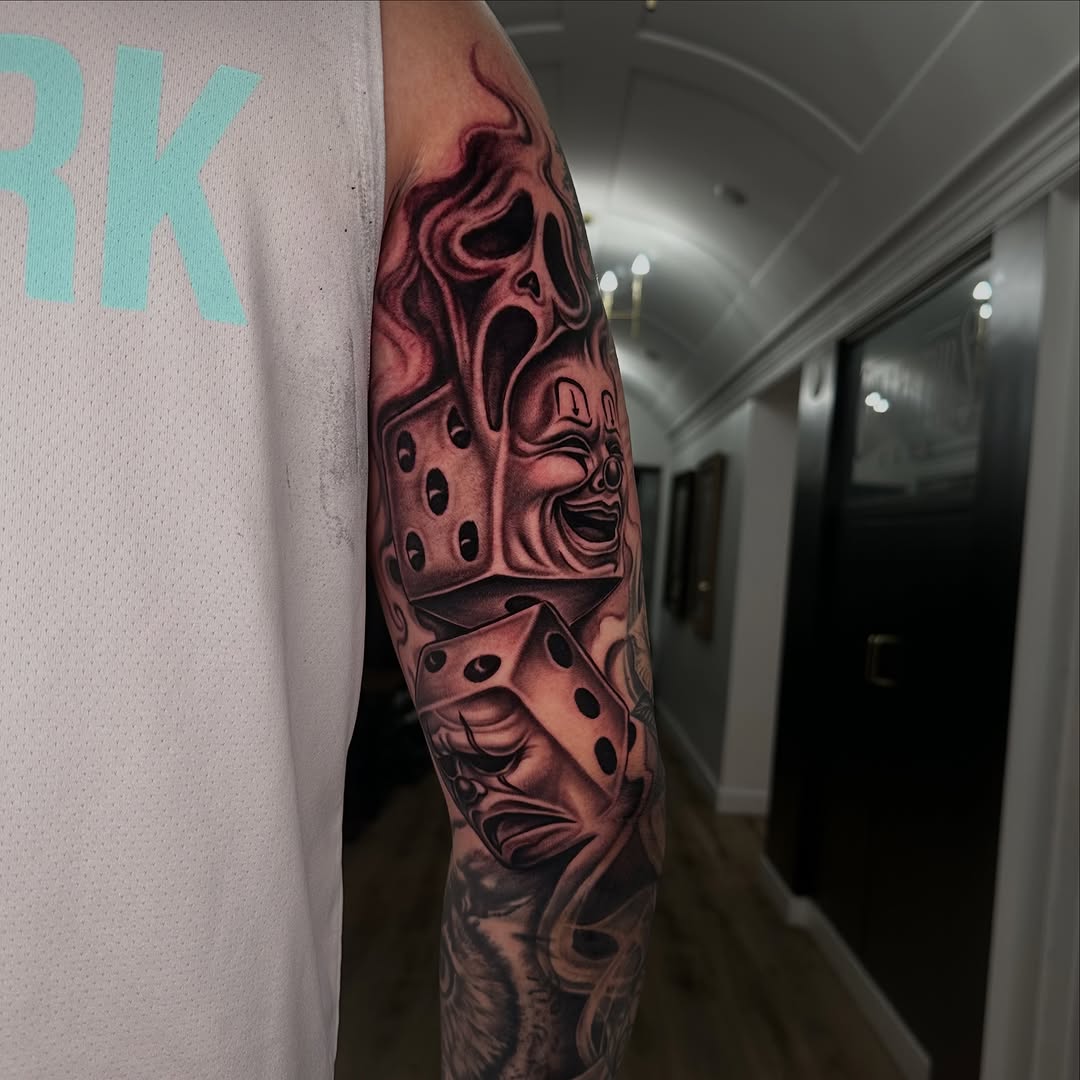 Tattoo by @mkv.ink — black_and_grey, realism