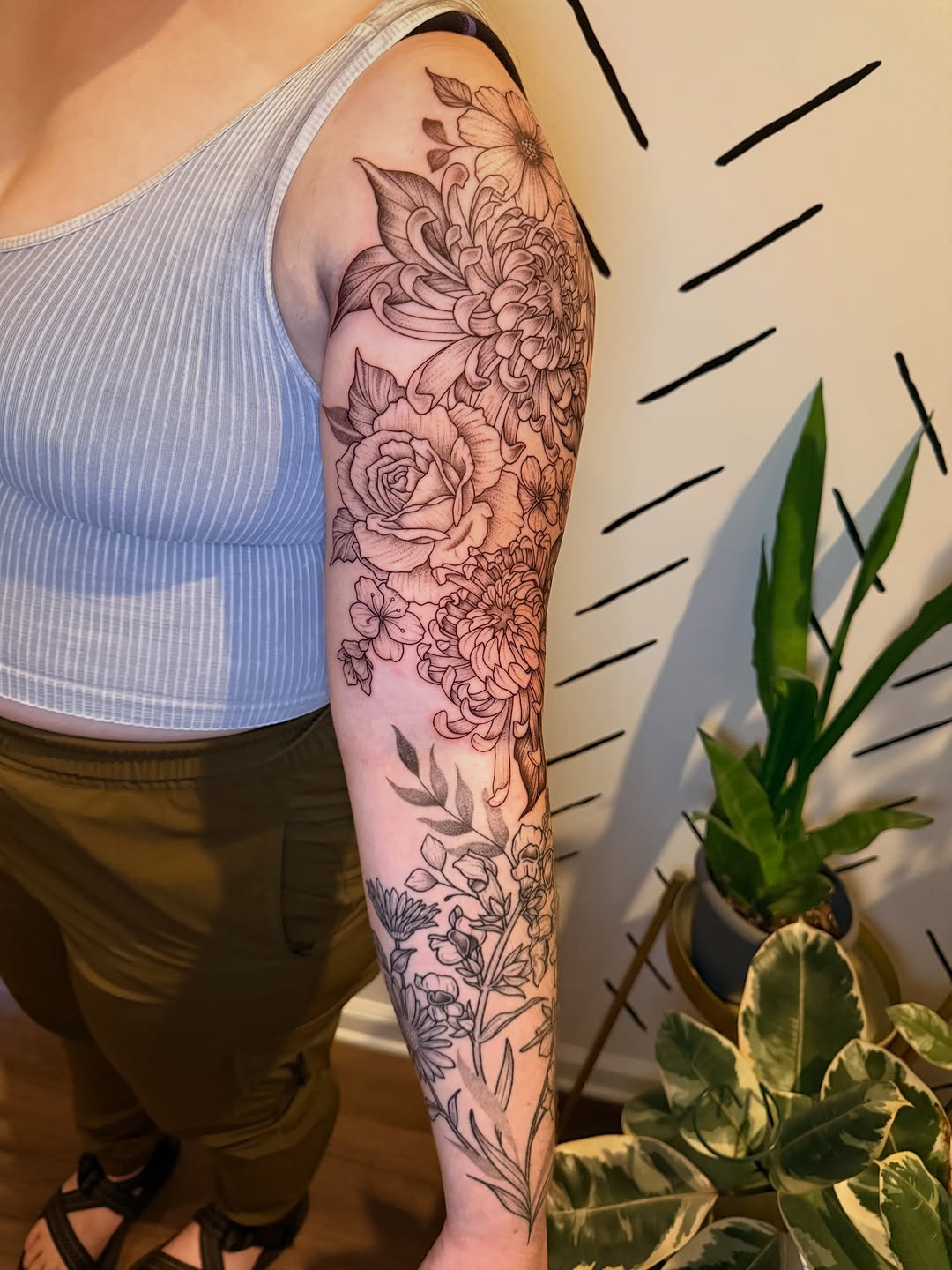 Tattoo by @staytruetat2 β illustrative, black_and_grey