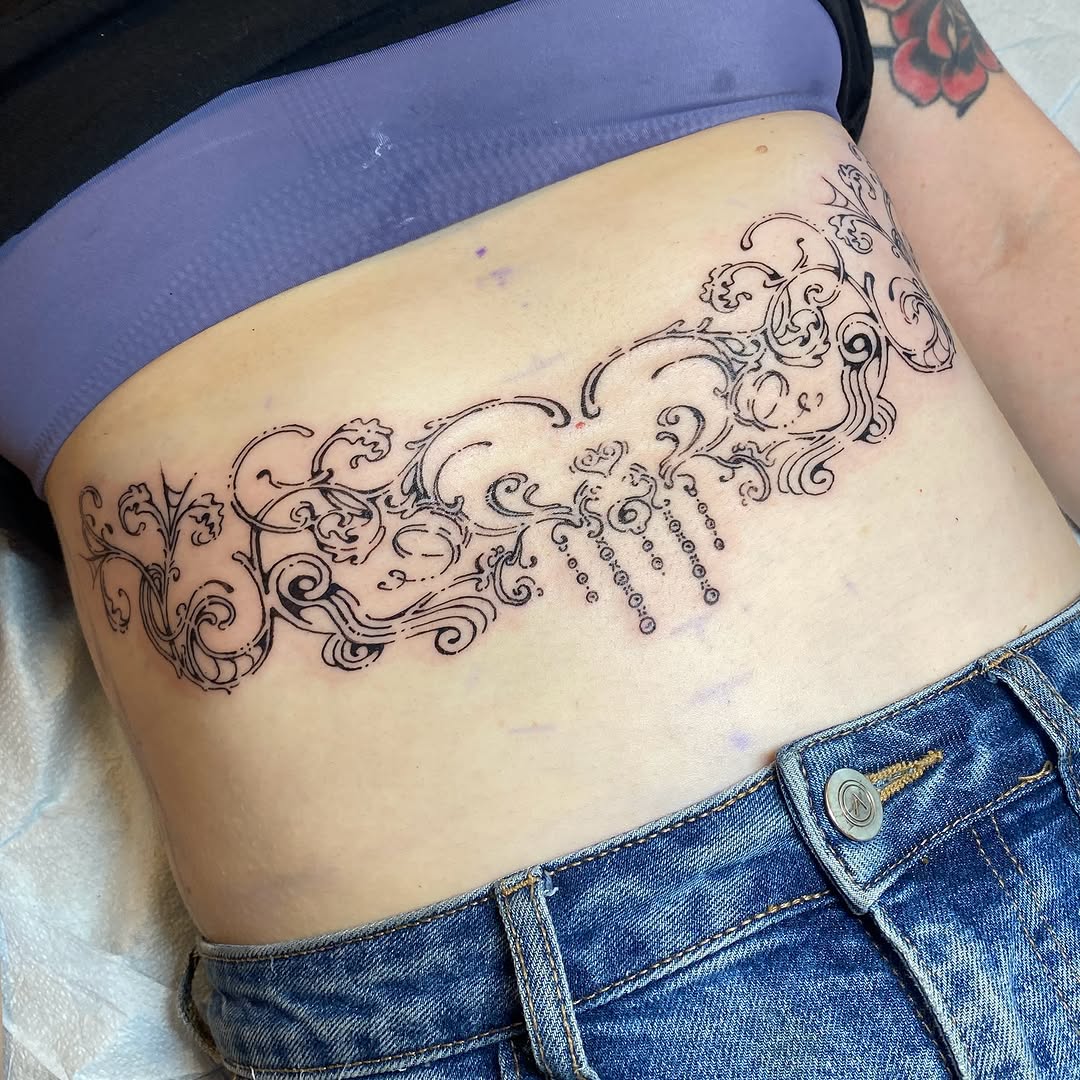 Tattoo by @woodniptat โ ornamental, fine_line