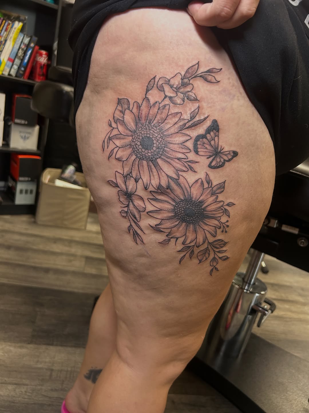 Tattoo by @noahsyer.tats — illustrative, fine_line