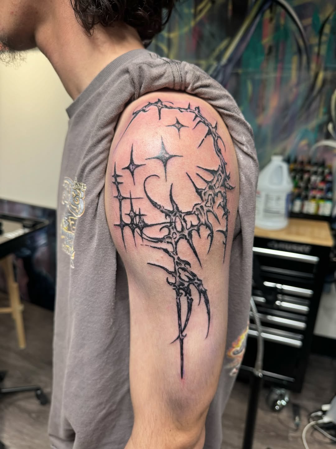 Tattoo by @sinny.boy.tattooer — blackwork