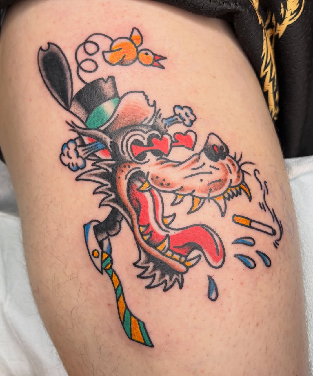 Tattoo by @mike.does.tattoos — american_traditional