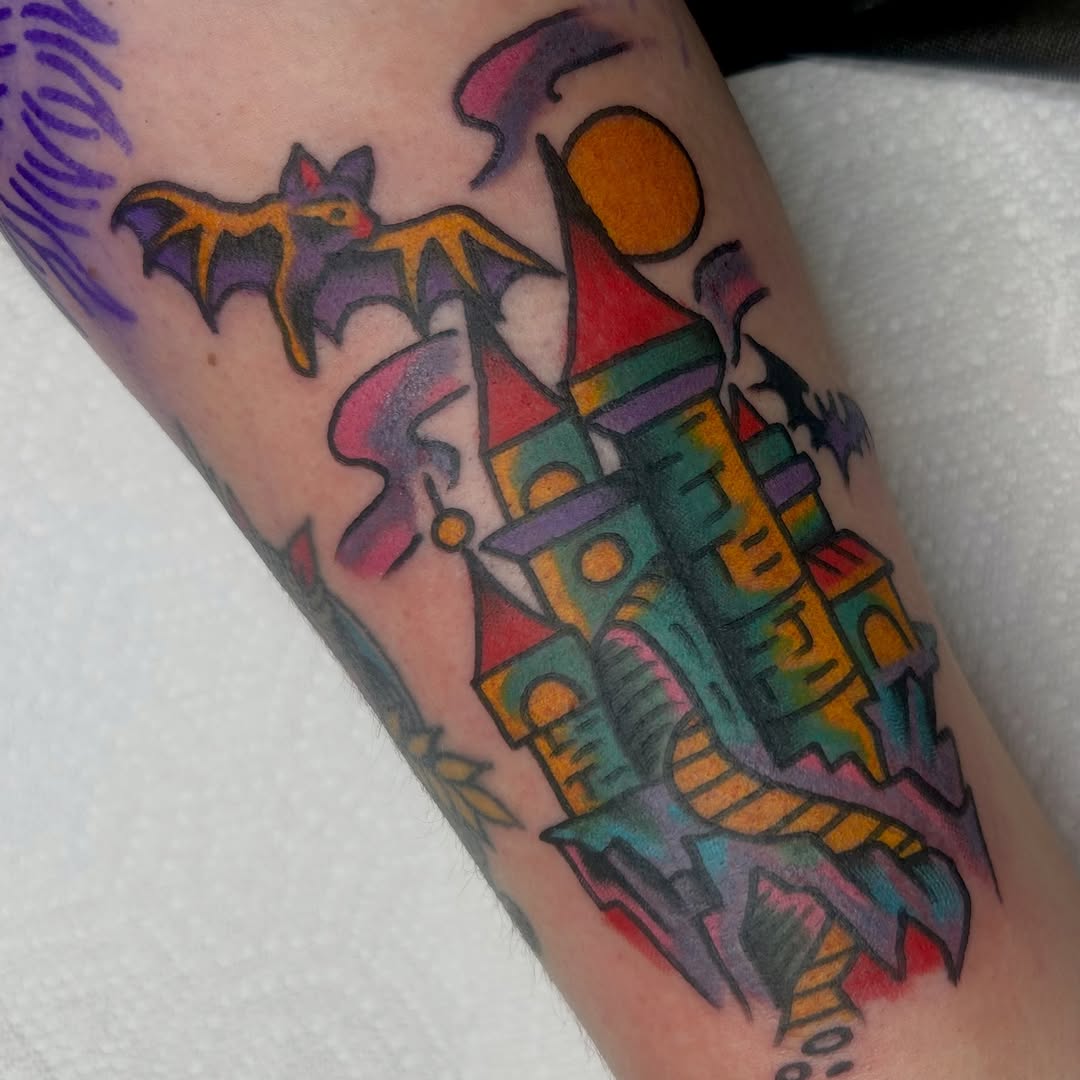 Tattoo by @bubblegum.lei — new_school