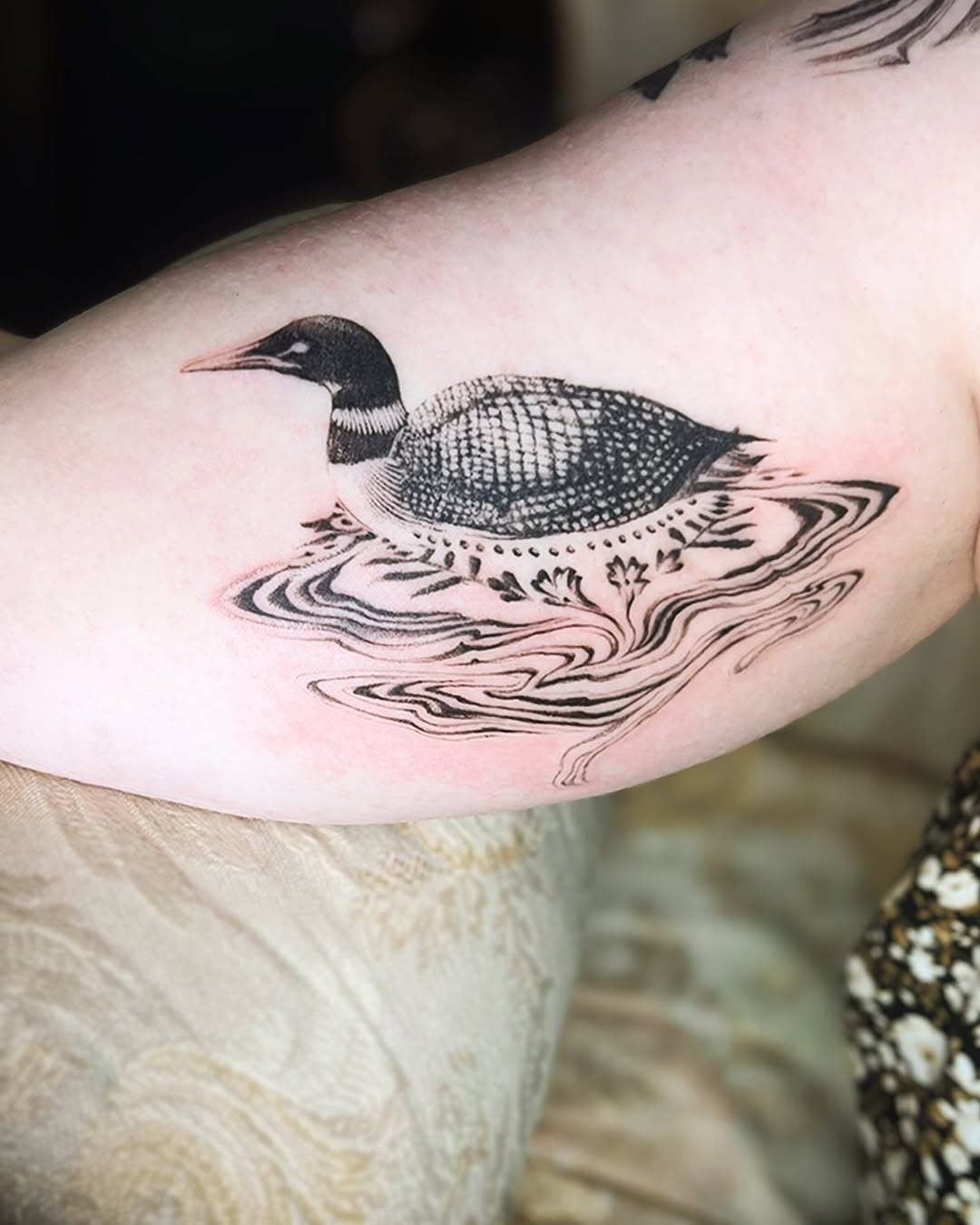 Tattoo by @inklore_ β realism, black_and_grey